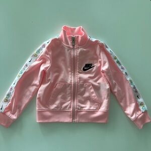 Nike Light Pink Jacket with Heart Accents